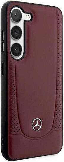 Mercedes-Benz Leather Urban Back Cover Piele artificială / Plastic Bengale (Galaxy S23)
