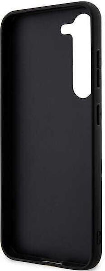 Ferrari Perforated Back Cover Πλαστικό / Σιλικόνης Μαύρο (Galaxy S23)