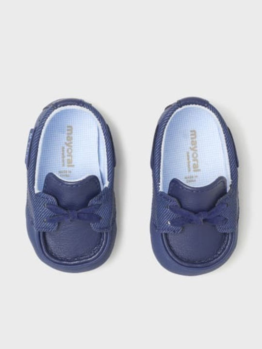 Mayoral Baby Moccasins Navy Blue