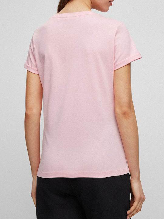 Hugo Boss Damen T-Shirt Rosa