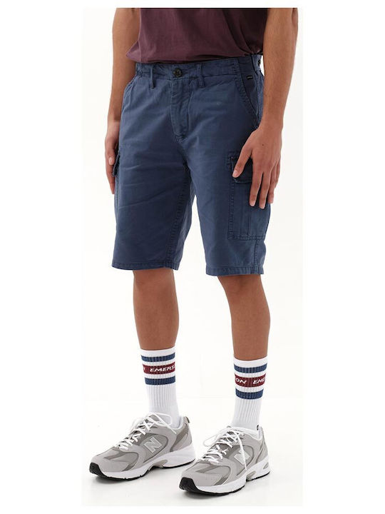 231.EM47.295 Herrenshorts Cargo Marineblau