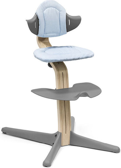 Stokke Покривало за хранене Nomi Сиво-синьо