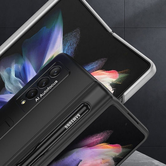 GKK Magnetic С пълно покритие (360°) Пластмаса Магнитен Сив (Galaxy Z Fold 3)
