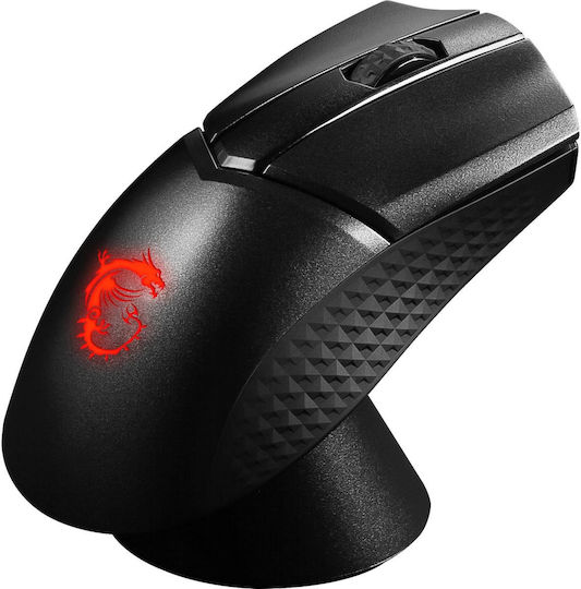 MSI Clutch GM31 Lightweight Ασύρματο RGB Gaming Ποντίκι 6400 DPI Μαύρο