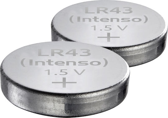 Intenso Energy Ultra Alkaline Watch Batteries LR43 1.5V 2pcs