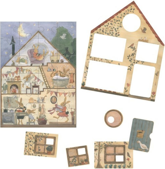 Kids Puzzle Home Bunny for 3+ years+ Years 24pcs Egmont