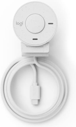 Logitech Brio 300 Full HD 1080p Web Camera White
