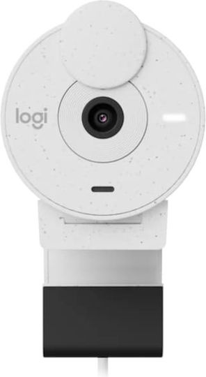 Logitech Brio 300 Full HD 1080p Web Camera White