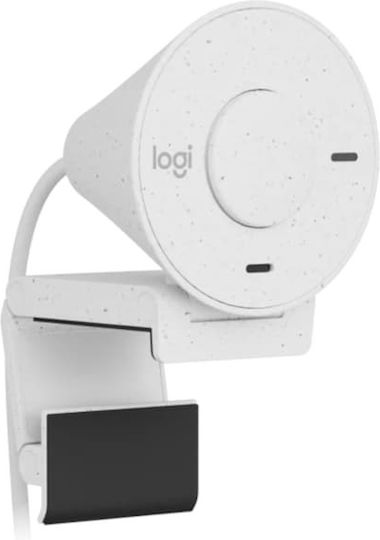 Logitech Brio 300 Full HD 1080p Web Camera White