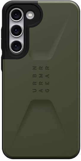 UAG Civilian Back Cover Πλαστικό / Σιλικόνης Ανθεκτική Olive (Galaxy S23+)