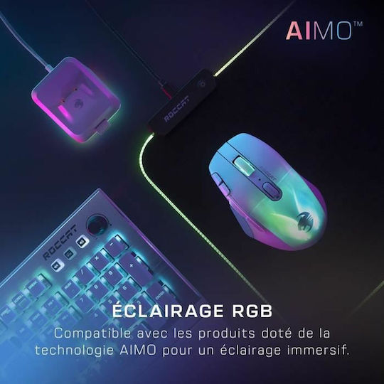 Roccat Kone XP Air Ασύρματο RGB Gaming Ποντίκι 19000 DPI Μαύρο