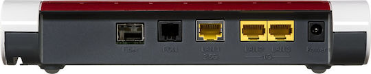AVM FRITZ!Box 5530 Fiber Ασύρματο Router Wi‑Fi 6 με 2 Θύρες Gigabit