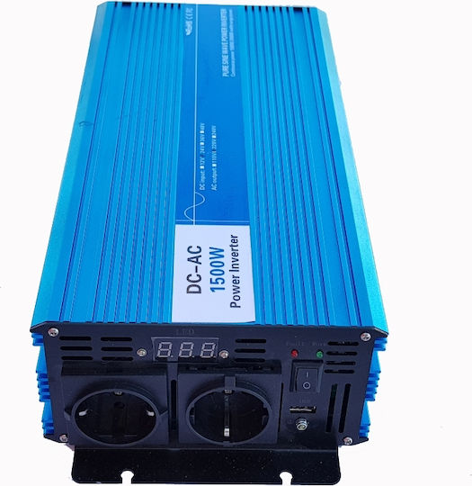 Doxin D-PSW1500W Inverter Unda sinusoidală pură 1500W 24V Cu o singură fază