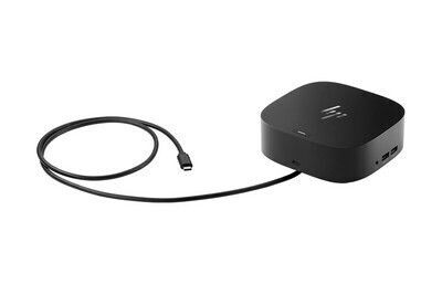 HP G5 USB-C Docking Station with HDMI/DisplayPort 4K PD Ethernet and Support for 2 Monitors Black