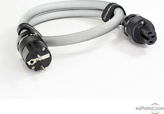 GigaWatt Schuko - IEC C15 Cable 1m Γκρι PowerSync PLUS 1m