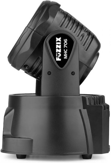 FuZZIX Φωτορυθμικό Wash LED DMX με Ρομποτική Κεφαλή FuZZIX MHC706 RGBW