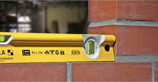 Stabila Type R 300 Wasserwaage Aluminium 61cm mit 3 Augen