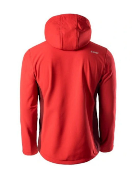 Hi-Tec Kars Herren Winter Jacke Lässig Wasserdicht Rot