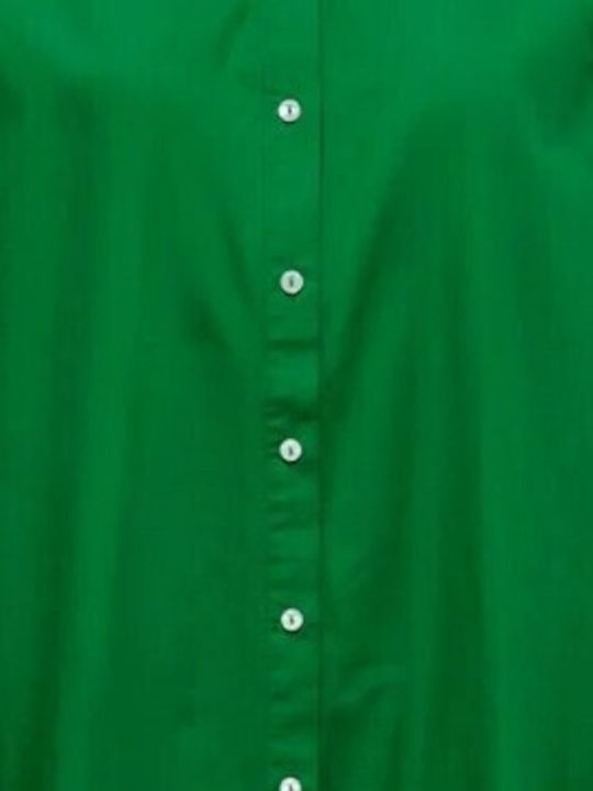Only Women's Monochrome Long Sleeve Shirt Green