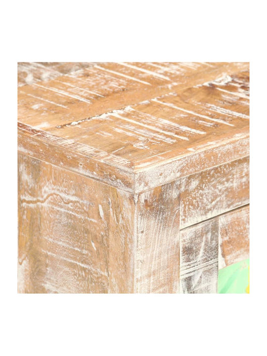 Wooden Buffet Multicolor L61xW35xH76cm