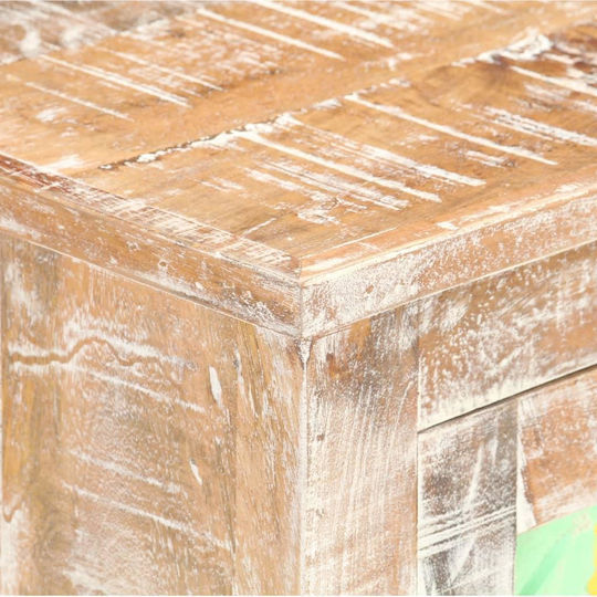 Wooden Buffet Multicolor L61xW35xH76cm