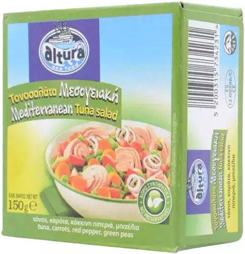 Altura Tuna Salad Mediterranean 150gr