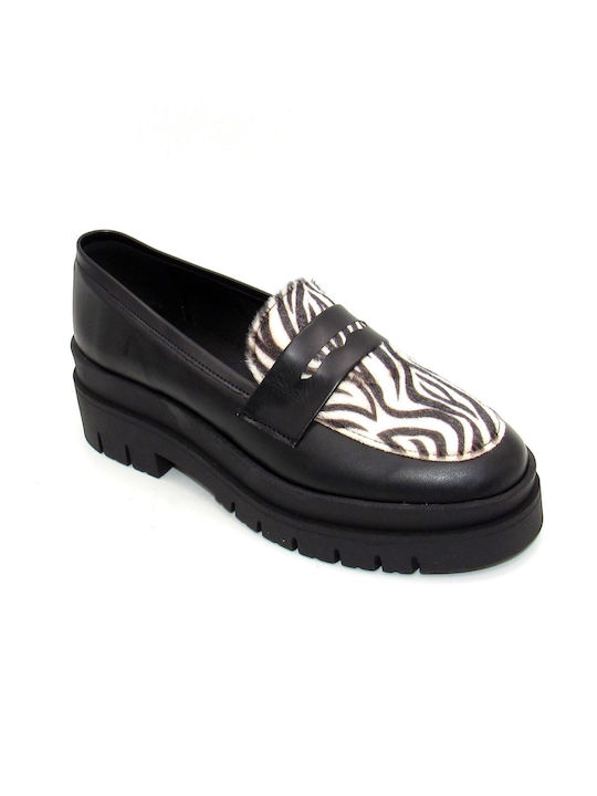 Damen Loafers Slipper SB 517 Zebra