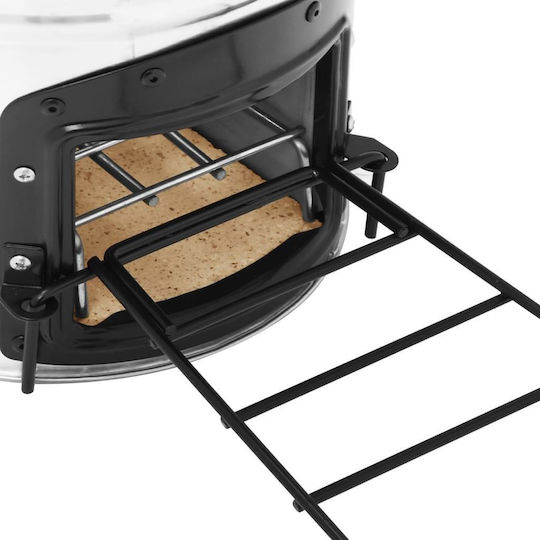 vidaXL Ξυλόσομπα για Camping 45.5x33x25.5εκ.