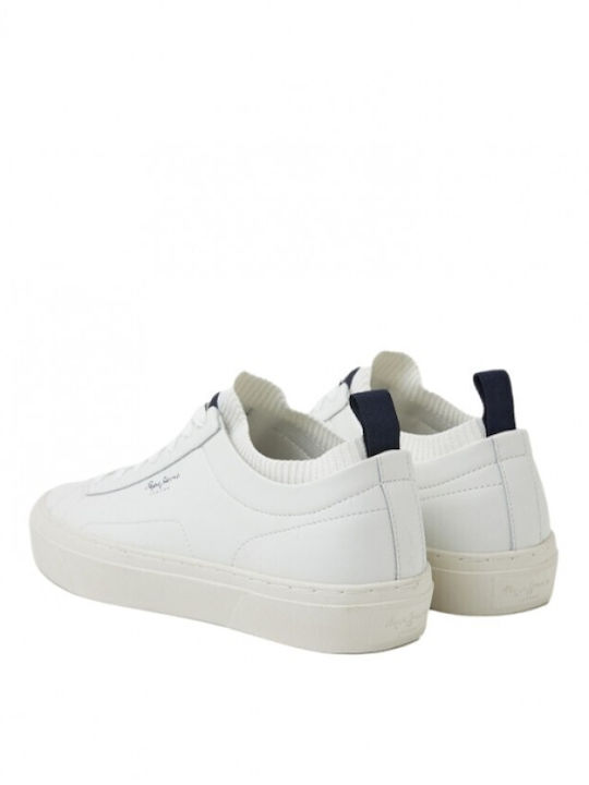 Pepe Jeans Herren Sneakers Weiß