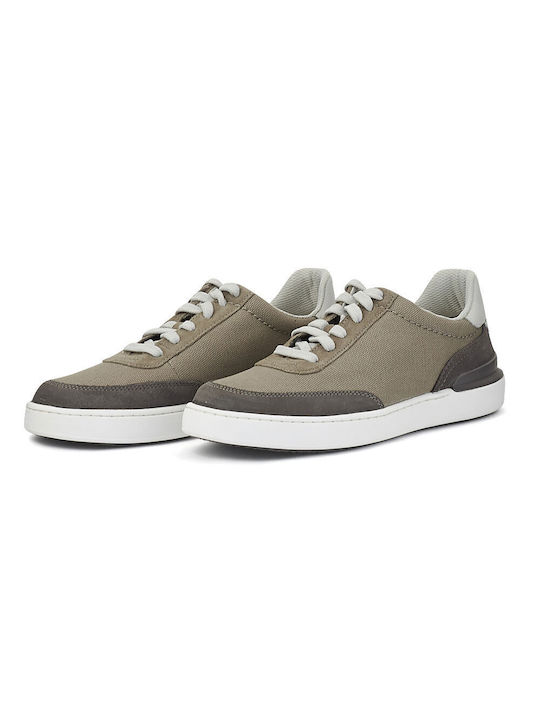 Clarks Courtlite Tor Ανδρικά Ανατομικά Sneakers Καφέ