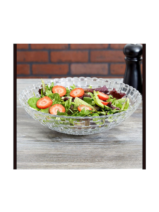 Nachtmann Bossa Nova Decorative Bowl Crystal Transparent 30x30cm