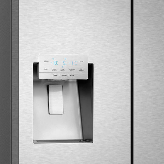 Hisense Ψυγείο Ντουλάπα 584lt Total NoFrost Υ178.5xΠ91.4xΒ72.5εκ. Inox RQ760N4SASE