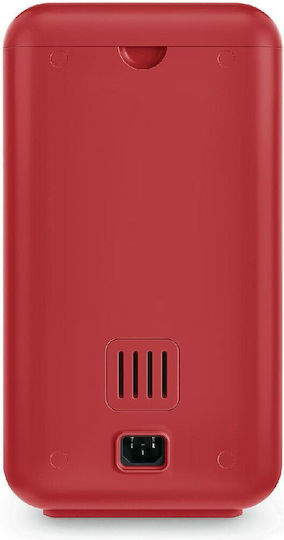 Smeg Αυτόματη Μηχανή Espresso 1350W Πίεσης 19bar με Μύλο Άλεσης Red Matt BCC02RDMEU