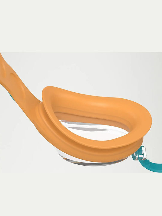 Speedo Spot Γυαλιά Κολύμβησης Παιδικά με Αντιθαμβωτικούς Φακούς Πορτοκαλί