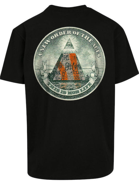 New Order T-shirt Μαύρο