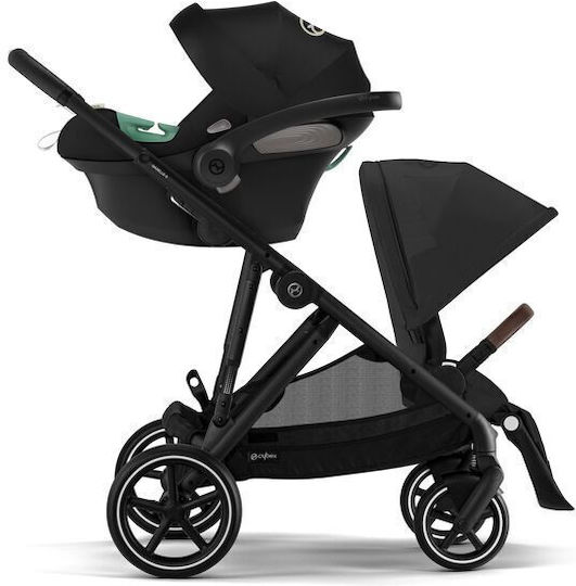Cybex Gazelle S Baby Stroller Suitable for Newborn Moon Black 12.6kg