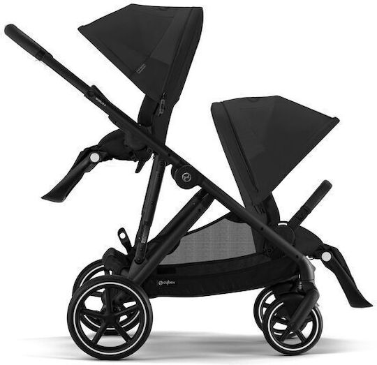 Cybex Gazelle S Baby Stroller Suitable for Newborn Moon Black 12.6kg