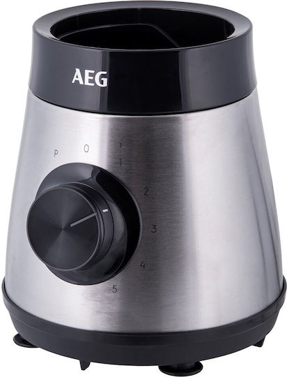 AEG Deli 4 Μπλέντερ με Πλαστική Κανάτα 1.5 lt 800W Inox
