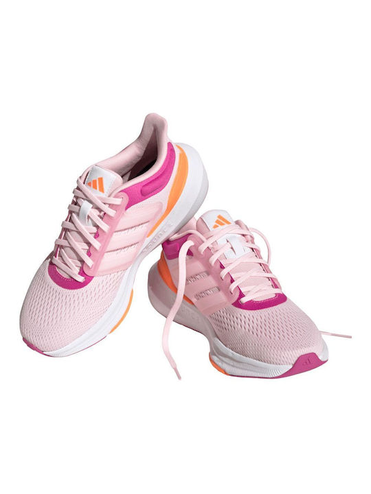 Adidas Kids Sports Shoes Running Ultrabounce Clear Pink / Cloud White / Screaming Orange