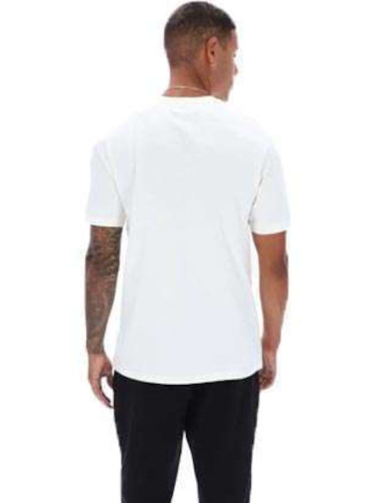 Fila Herren T-Shirt Kurzarm Weiß