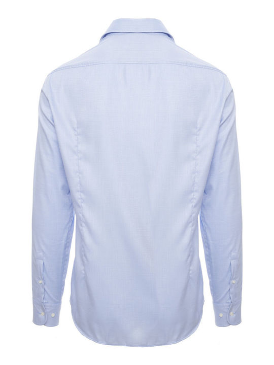 Hugo Boss Men's Shirt Long Sleeve Light Blue