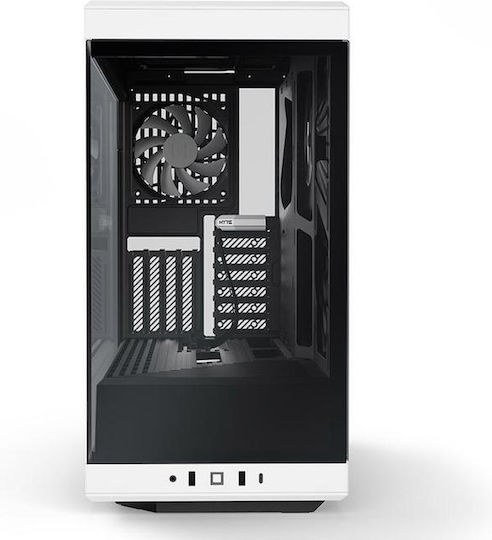 HYTE Y40 Gaming Midi Tower Κουτί Υπολογιστή με Πλαϊνό Παράθυρο White / Black
