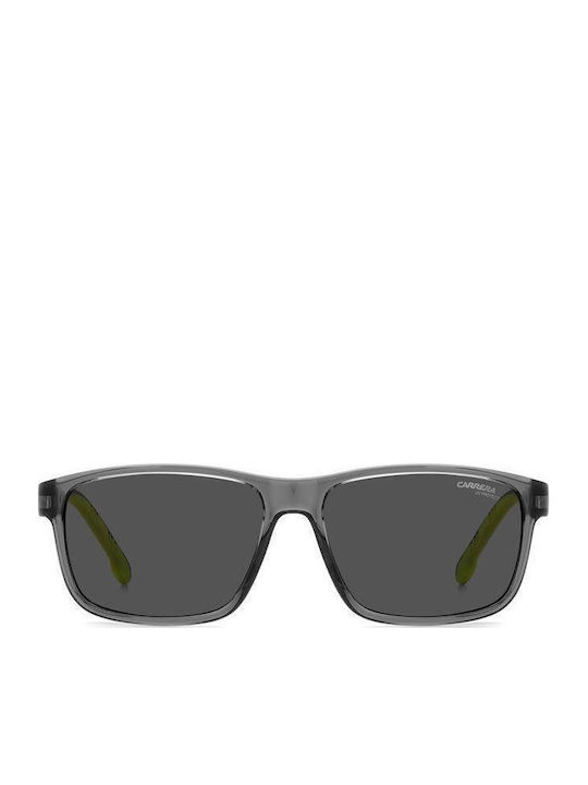 Carrera Unisex Sunglasses with Grey Horn-Rimmed Frame and Grey Lens 2047T S 3U5 IR