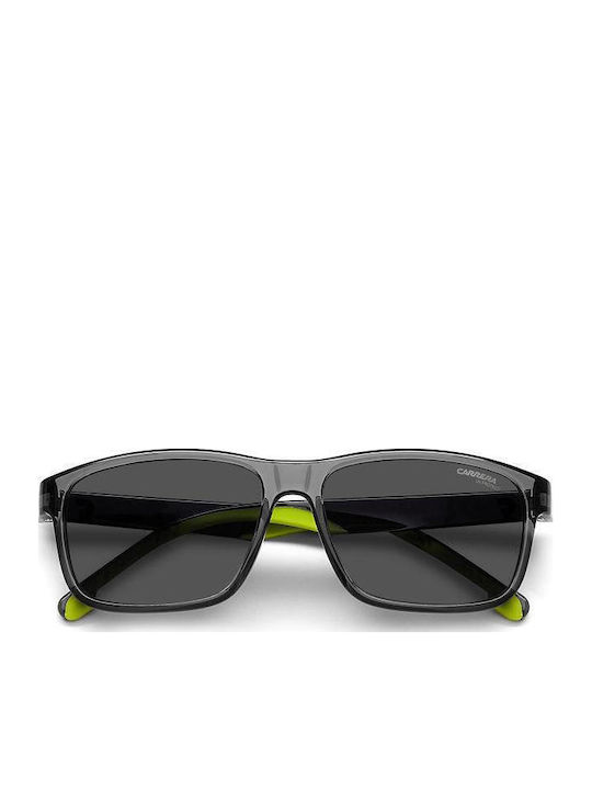 Carrera Unisex Sunglasses with Grey Horn-Rimmed Frame and Grey Lens 2047T S 3U5 IR