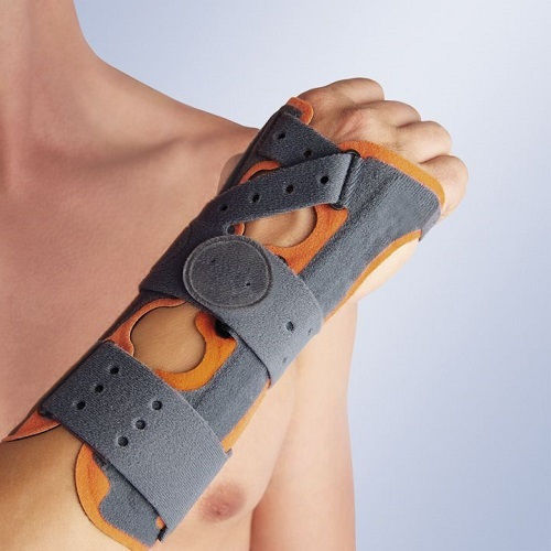 Orliman Forearm Splint with Thumb Gray M-760