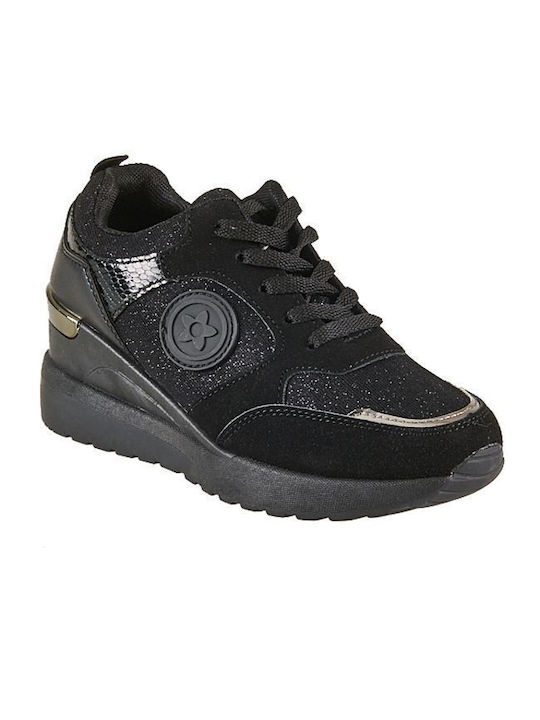 Elenross Femei Sneakers Negre