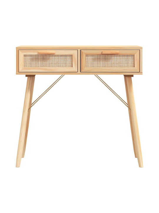 Wooden Console Table L80xW30xH75cm
