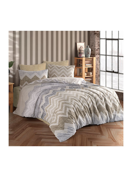 Dimcol Duvet Cover Single 160x240 Athena 406 Beige