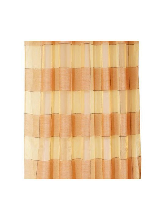 Viopros Перде с Плик с Писалка 4 Жълти 280x270см