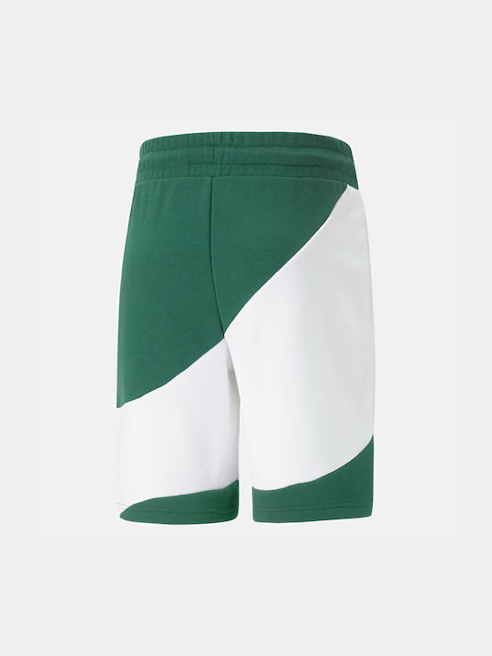 Puma Pantaloni scurți sport bărbați Verde